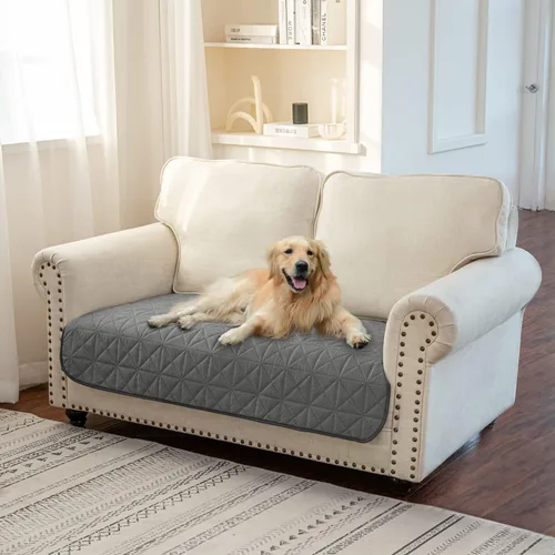 Vista 18 de Ameritex Funda de sofá impermeable para asientos, funda de sofá para perros, funda de sofá para mascotas, funda de terciopelo para silla, sofá