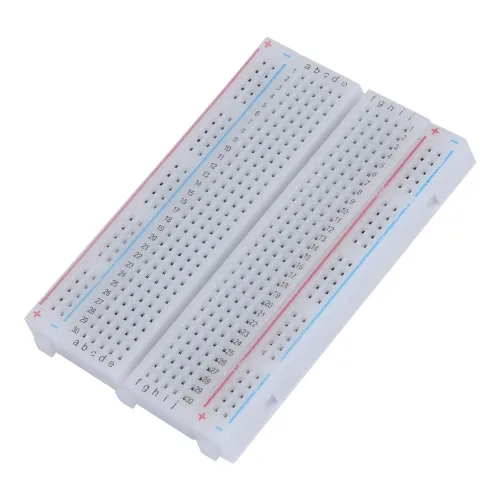 Vista 7 de Solderless 400 puntos de lazo placa de prueba reutilizable del circuito de la tabla de pan