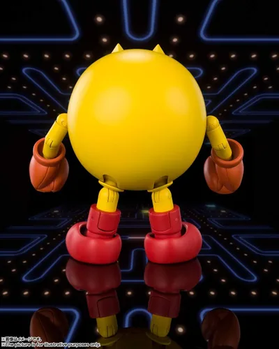 Vista 3 de TAMASHII NATIONS - Figura de acción Pac-Man, Bandai Spirits S.H.Figuarts