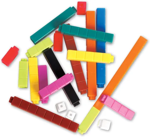 Vista 2 de Learning Resources Paquete múltiple de varillas Connecting Cuisenaire