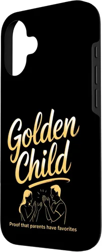 Vista 2 de Golden Child Mom's Favorite Gifted Kids Sibling Rivalry Art Case for iPhone 16