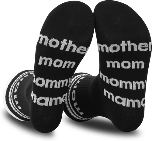 Vista 4 de FujLoy Regalos para nuevos padres, calcetines para mamá, regalos para nuevas madres, regalos de embarazo para nuevos padres, regalo para mamá por