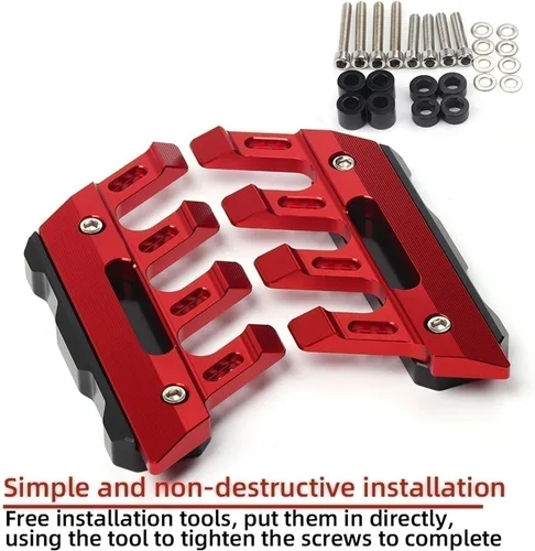 Vista 4 de Bajajaj Pulsar 200 NS/Pulsar 200 RS/200 AS 200 Neumáticos Protector de Horquilla Delantera Guardabarros Accesorios Guardabarros Anticaída Marco