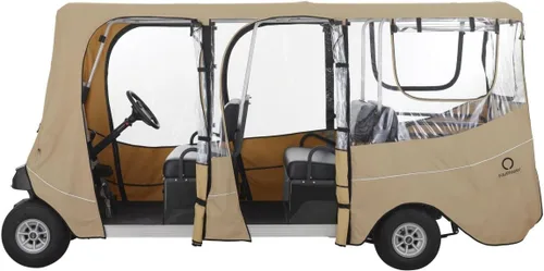Vista 2 de Caja universal de lujo para carrito de golf para 6 pasajeros - TAN (hasta 126 pulgadas superior)