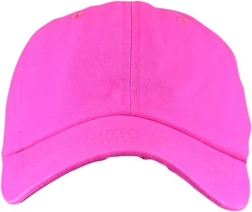 Vista 2 de C.C Gorra de béisbol unisex clásica en blanco de bajo perfil de algodón sin construir