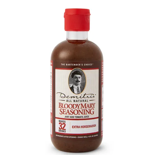 Vista 7 de Demitri's Bloody Mary Seasoning Chilies & Peppers – Spicy Bloody Mary Mix – Mezclador concentrado – Sabor intenso – Perfecto para fiestas de brunch