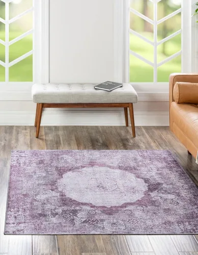 Vista 27 de Unique Loom Yara Collection - Alfombra Nayer (2' x 3' 1" Rectángulo, Gris Marfil)