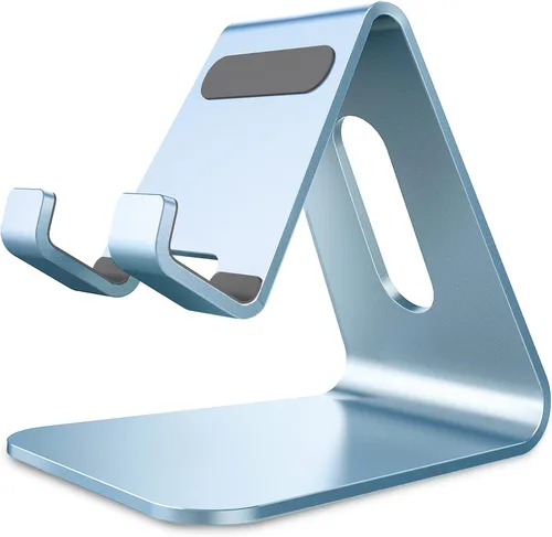 Vista 11 de CreaDream Soporte para Teléfono Celular, Base, Soporte, Soporte de Escritorio de Aluminio Compatible con Switch, Todos los Teléfonos Inteligentes