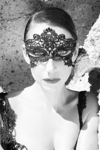 Vista 6 de JeVenis Masquerade Mask for Women Masquerade Party Costume