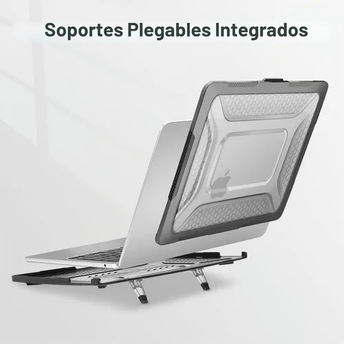 Vista 4 de MOSISO Funda compatible con MacBook Air de 13 pulgadas 2026-2022 M5 A3449 M4 A3240 M3 A3113 M2 A2681, funda rígida resistente con protección contra