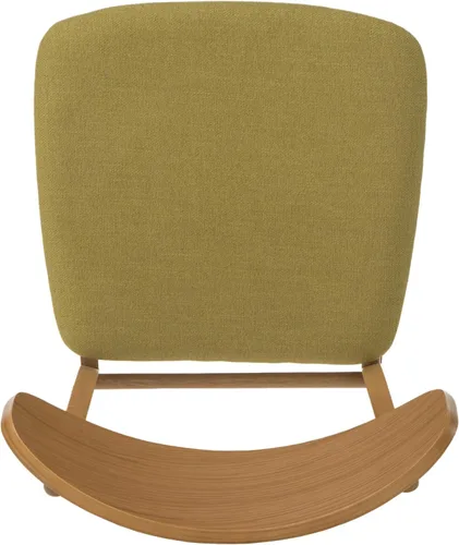 Vista 6 de Christopher Knight Home Lucious - Juego de comedor rectangular de patas curvas, juego de 5 piezas, roble natural / té verde