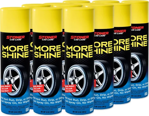 Vista 10 de Stoner Car Care More Shine revestimiento de neumáticos - 12 onzas, no cumple con CARB, 91044