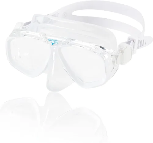 Vista 6 de Speedo Máscara de Buceo con Snorkel Unisex para Adultos Anti-empañamiento con Cubierta para la Nariz Serie Adventure