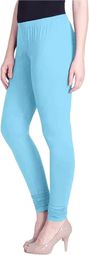 Vista 20 de ladyline Leggings Churidar elásticos de algodón para mujer Extra largos de longitud completa de cintura alta Talla regular y grande Pantalones