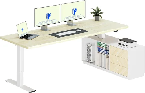 Vista 20 de FLEXISPOT Escritorio eléctrico de pie, escritorio de una pieza de 40 x 24