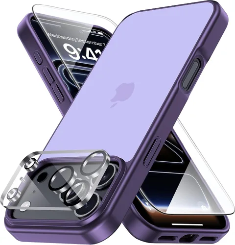 Vista 99 de Yriklso 3 en 1 Funda Magnética Fuerte para iPhone Air, 1X Protector de Pantalla + 1X Protector de Lente de Cámara, Cubierta Protectora a Prueba