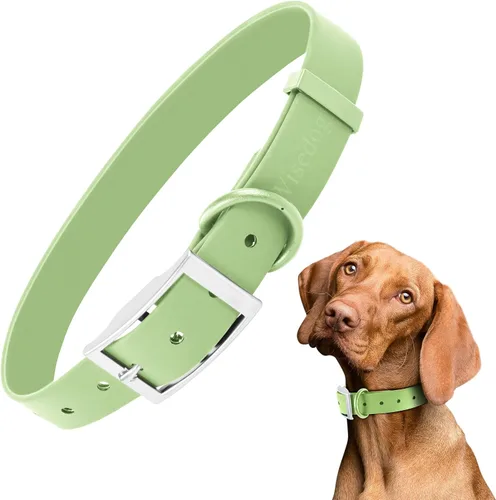 Vista 11 de Wisedog Collar de perro impermeable, XS 7"-10", negro
