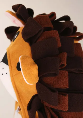 Vista 5 de Disfraz de León Peludo para Niños Pequeños Multicolor