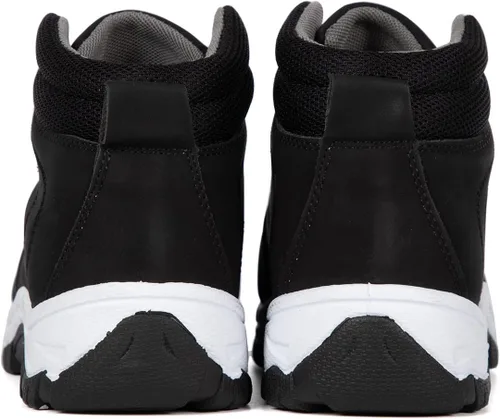 Vista 6 de Botas de senderismo al aire libre para niños antideslizantes Escalada excursionista niños zapatillas casuales tamaño 11-6