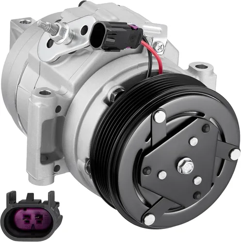 Vista 38 de BDFHYK Compresor de aire acondicionado con embrague compatible con Ford F-250 F-350 Super Duty 6.2L 2017-2019, F-450 F-550 Super Duty 6.8L