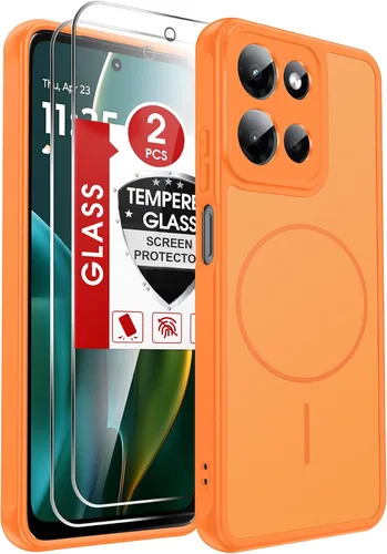 Vista 289 de LeYi Funda para teléfono Samsung-S23: protector de pantalla e imán MagSafe Púrpura