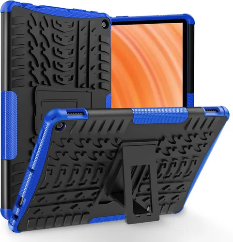 Vista 13 de ROISKIN Funda Flre HD 10 y HD 10 Plus de lanzamiento 2023 de 13ª generación con soporte Negro