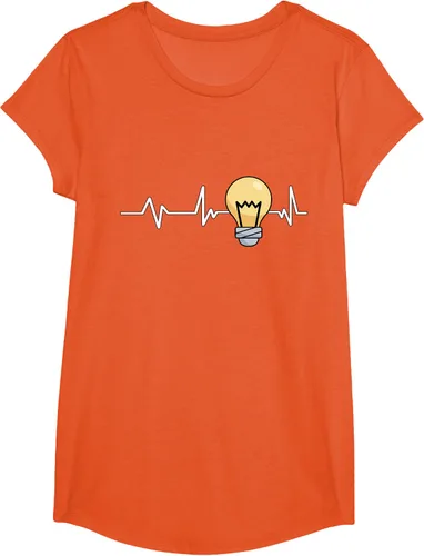 Vista 66 de Bombilla Heartbeat bombilla regalo bombilla bombilla camiseta Negro