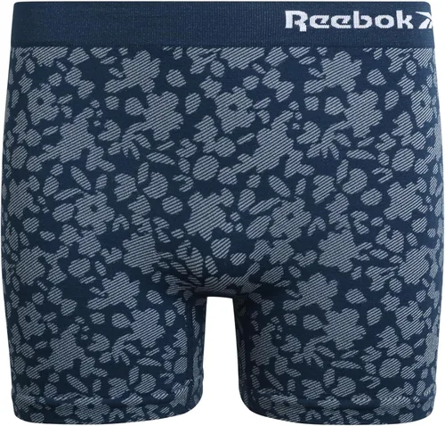 Vista 3 de Reebok Ropa interior para niña, paquete de 3 calzones suaves y elásticos sin costuras para niñas, pantalones cortos con volante para niñas (6-16)