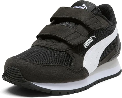 Vista 13 de Puma Tenis unisex ST Runner con velcro para niños Negro (black/Dark Shadow)