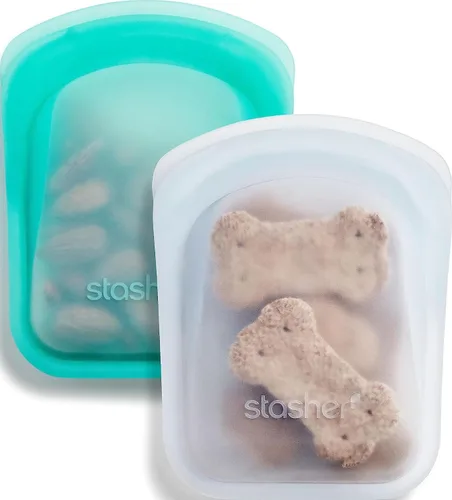Vista 12 de Stasher Bolsa de almacenamiento de alimentos de silicona reutilizable