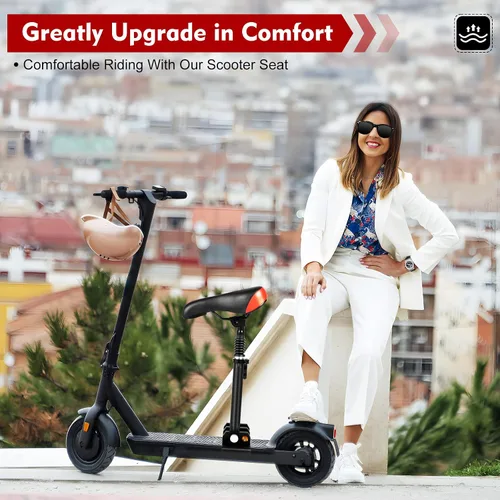 Vista 9 de Asiento de scooter eléctrico, asiento de scooter eléctrico ajustable con función de elevación, accesorios de scooter eléctrico para Xiaomi