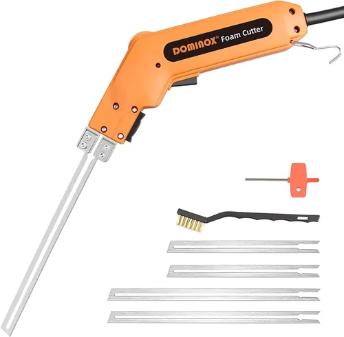 Vista 8 de Cortador de Espuma de Cuchillo Caliente, Kit de Herramientas de Corte de Espuma, Estuche Resistente Cortador de Espuma de Poliestireno para Cortar