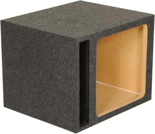 Vista 6 de Q Power HD112 12" Caja de subwoofer cuadrada ventilada para servicio pesado