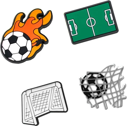 Vista 4 de 34 dijes deportivos de baloncesto para zapatos de fútbol, pulseras de zuecos, accesorios de zapatos para niños y niñas, regalos de fiesta