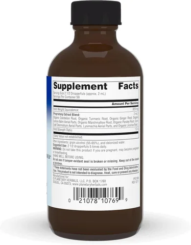 Vista 3 de Planetary Herbals: Líquido sin piedra, 4 oz