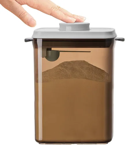 Vista 9 de Ankou Contenedor hermético para fórmula - 1000 ml/400 g Dispensador de fórmula con tapas, contenedores de almacenamiento de alimentos sin BPA 33.8