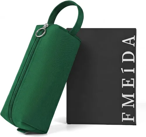 Vista 15 de Fmeida Simple Pencil Case Pouch, Office Supplies Gift for Men Women