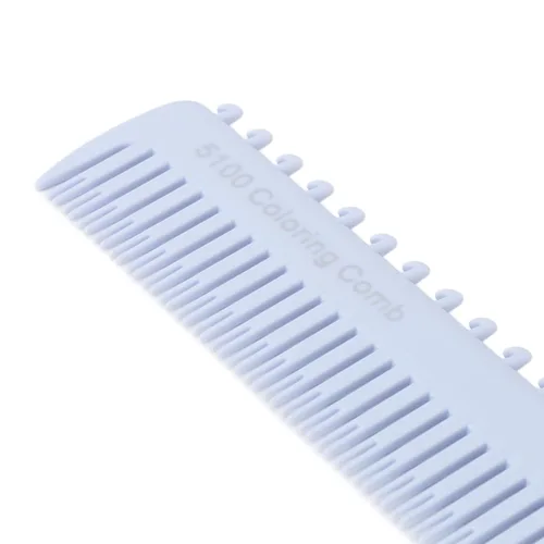Vista 3 de Peines de separación de cola de rata, multiusos, diseño portátil, diseño portátil, conveniente para separar el cabello