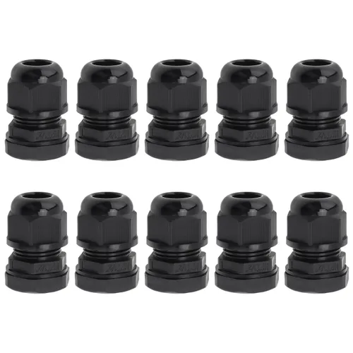 Vista 10 de Prensaestopas RTNLIT NPT de 1-1/2", IP68 impermeable, paquete de 1 Conectores plásticos de nylon ajustables del cordón del alivio de tensión