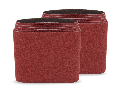 Vista 3 de CS Unitec PTX - Funda para cinturón de molienda de cerámica Accesorio de herramienta de amoladora de metal de grano 40 3-1/2 pulgadas