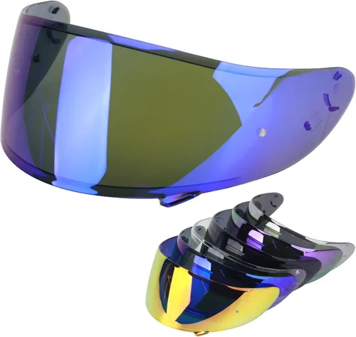 Vista 11 de Visera de casco de motocicleta para RF-1200 de repuesto, visera tintada para casco de motocicleta compatible con RF-1200 CWR-1 X14 Z7 X-Spirit