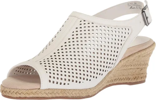 Vista 12 de Easy Street Stacy para mujer Lino Negro