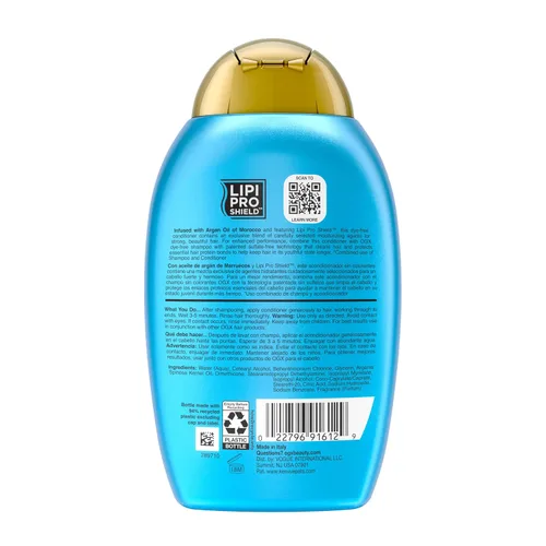 Vista 9 de Acondicionador renovador OGX con aceite de Argán de Marruecos, 13 oz