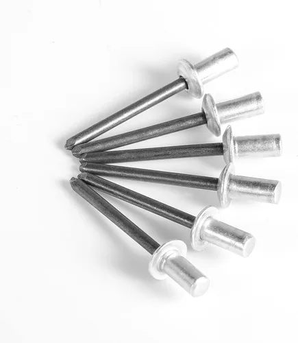 Vista 7 de Remaches ciegos de acero inoxidable de 1/8" x 1/2", remaches pop de 3,2 x 12,7 mm, paquete de 100