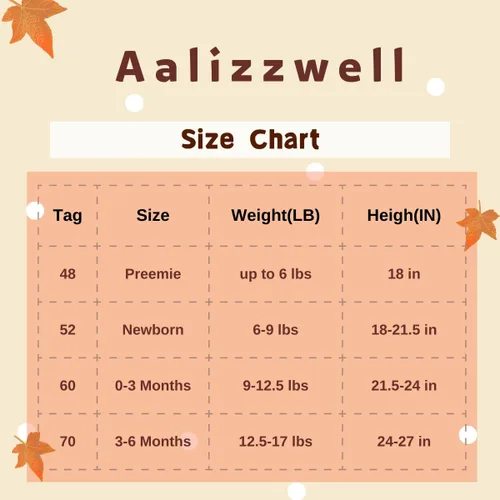 Vista 6 de Aalizzwell Newborn Baby Girls Christmas Romper
