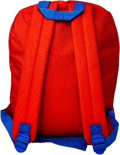 Vista 5 de Accessory Innovations Super Mario - Mochila de 15 pulgadas con frente liso, color azul