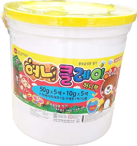 Vista 2 de Donerland Juego de miel de arcilla de miel (1.76 oz x 5 colores + 0.35 oz 5 colores)