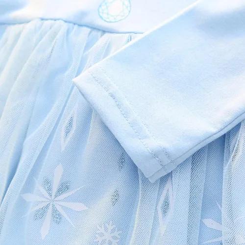 Vista 9 de Vestido de tul de algodón para niña pequeña, de 12 a 6 años, disfraz de Halloween, ropa de princesa, trajes de fiesta de cumpleaños