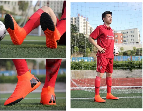 Vista 5 de Foture 4.1 Netfit FG AG - Zapatos deportivos de fútbol XX 17.2 para suelo firme, zapatos de fútbol