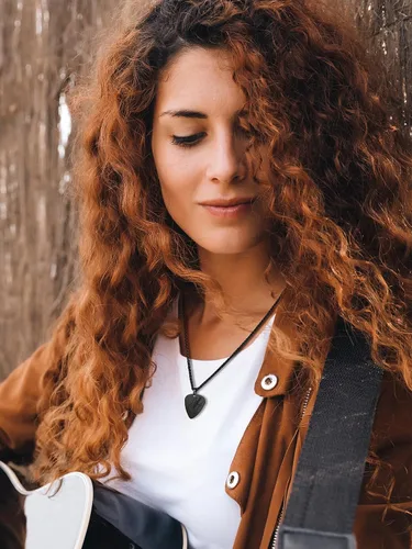 Vista 2 de U7 Collar de Música Punk Hip Hop, Púa de GuitarraGuitarraMicrófonoAuriculares Colgante con Cadena para Hombres y Mujeres, Joyería de Música R&B